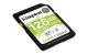 Kingston Canvas Select SDS 128GBIN microSD Card with Adapter (Black)