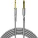 Portronics POR-063 Konnect AUX II High Quality 1.5 m AUX Cable (Grey)