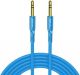 Portronics POR-062 Konnect AUX II High Quality 1.5 m AUX Cable (Blue)