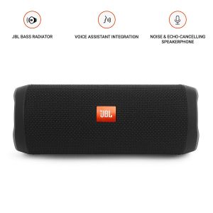JBL Flip 4  Wireless Speaker(Black)