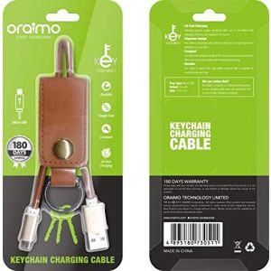 Oraimo OCD-M021 Keychain Charging Micro USB Cable(Brown)