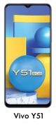 Vivo Y51 8GB RAM,128 GB STORAGE  (Crystal Symphony)