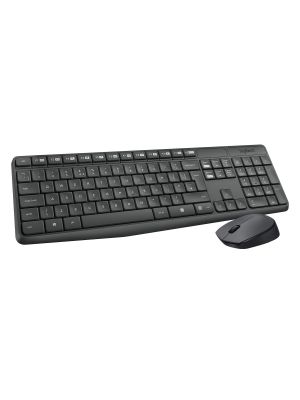 Logitech MK235 Wireless Keyboard Mouse Combo (Black)