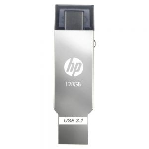 HP X304M Type C OTG Flash Drive 128GB USB 3.1(Silver)